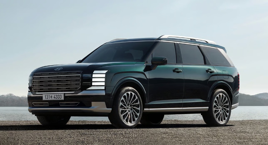 디 올 뉴 팰리세이드 하이브리드 로버스트 에메랄드 펄 외장 컬러