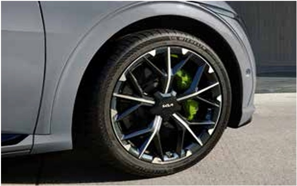 2026 EV6 GT 21인치 휠 디자인 및 타이어