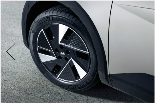 2025 아이오닉 5 19인치 알로이 휠 및 타이어 규격