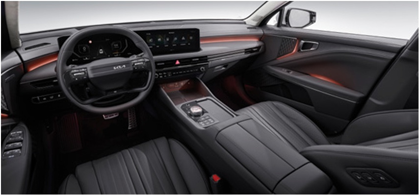 2026 K8 블랙 원톤 내장 컬러 및 시트