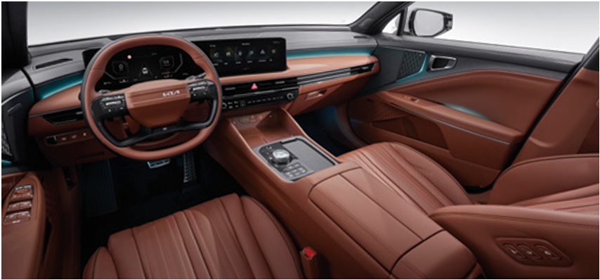 2026 K8 라운지 브라운 투톤 내장 컬러 및 시트