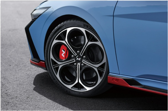 2026 아반떼 N 19인치 휠 및 타이어 규격