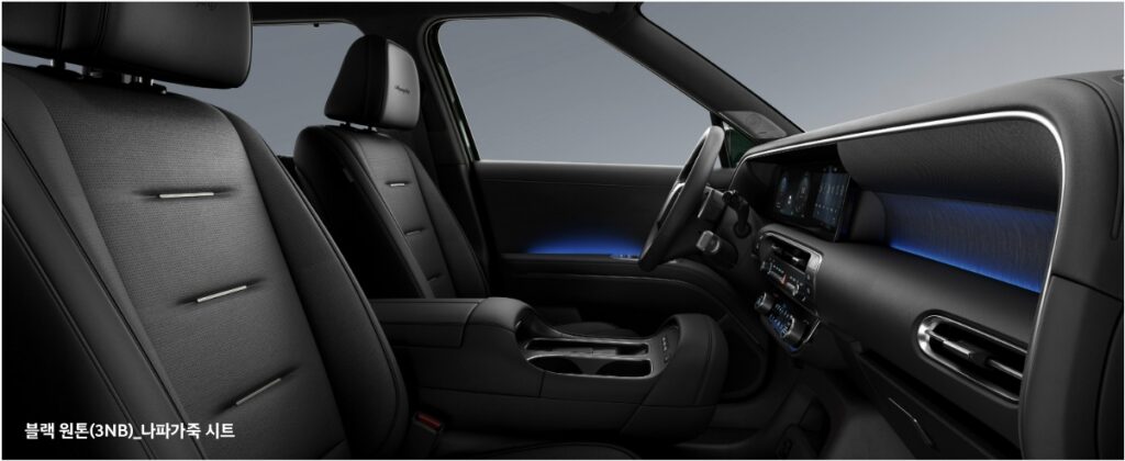 디 올 뉴 팰리세이드 가솔린 2.5 터보 캘리그래피 블랙 원톤 내장 컬러 및 나파가죽 시트