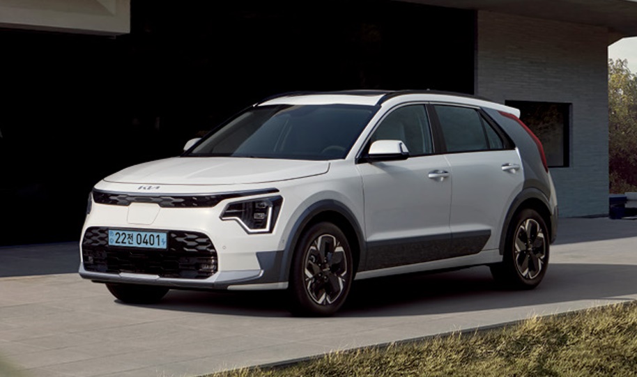 2025 니로 EV 스노우 화이트 펄 + 오로라 블랙 펄 외장 컬러