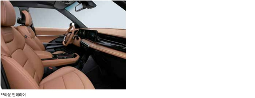 토레스 EVX 브라운 내장 컬러