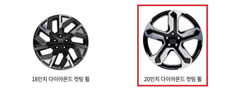 토레스 EVX 18인치 다이아몬드 컷팅 휠, 20인치 다이아몬드 컷팅 휠 디자인