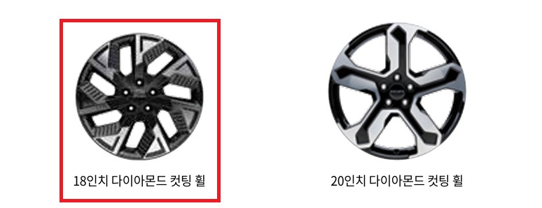 토레스 EVX 18인치 다이아몬드 컷팅 휠, 20인치 다이아몬드 컷팅 휠 디자인