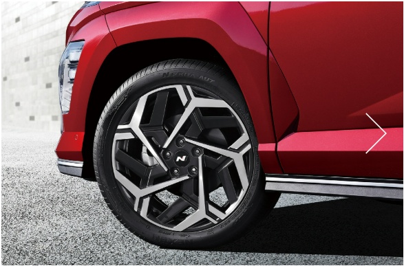 2025 코나 가솔린 1.6 터보 N 라인 전용 19인치 알로이 휠