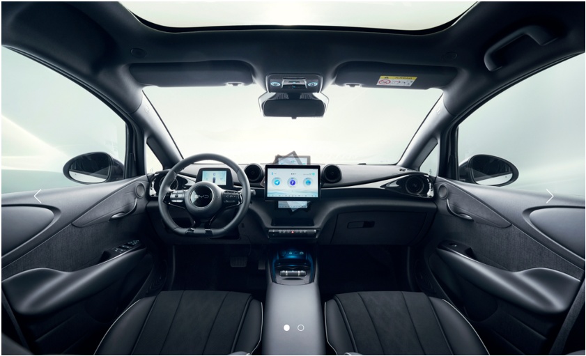 돌핀 그레이 + 블랙 내장 컬러 및 인조가죽 시트