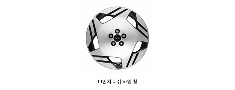 2026 G80 전동화 19인치 휠 디자인