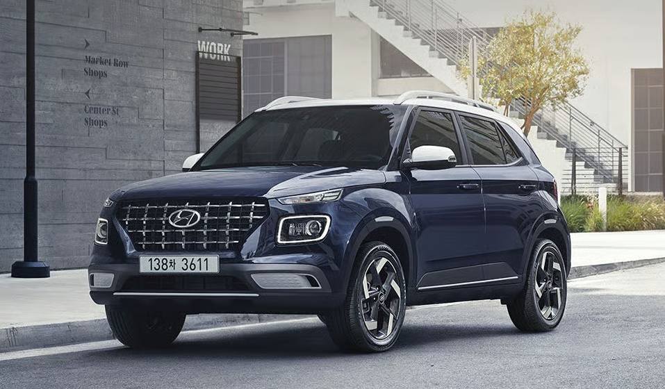 2025 베뉴 데님 블루 펄 외장 컬러