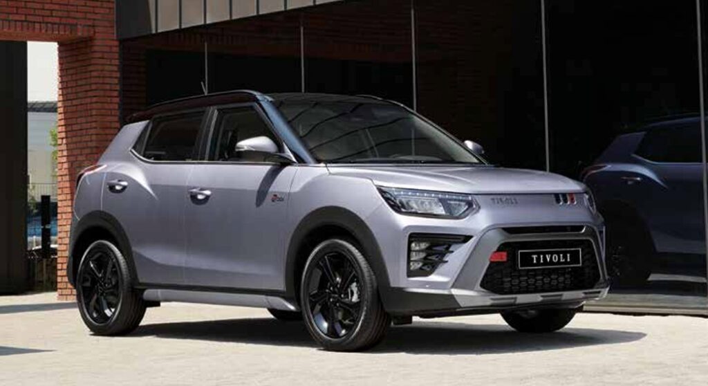 더 뉴 티볼리 아이언 메탈 외장 컬러